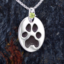 Load image into Gallery viewer, cat paw necklace