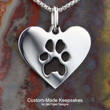 Load image into Gallery viewer, dog memorial jewelry
