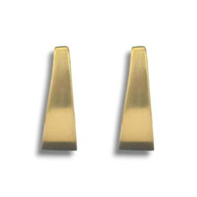 Load image into Gallery viewer, 14K Yellow Gold Estate Half Hoop Stud Earrings
