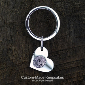 Heart Fingerprint Necklace
