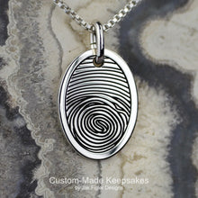 Load image into Gallery viewer, fingerprint jewelry
