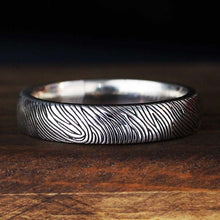 Load image into Gallery viewer, Fingerprint Ring
