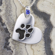 Load image into Gallery viewer, pawprint memorial
